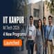 IIT Kanpur Launches 4 New Online M.Tech Programs for Admission 2026